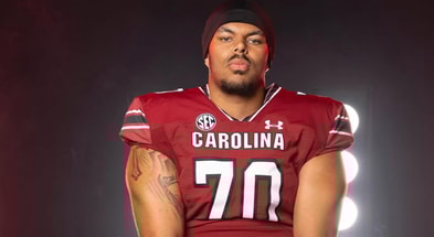 Kamari Blair on his official visit to South Carolina (Photo: Kamari Blair | Instagram)